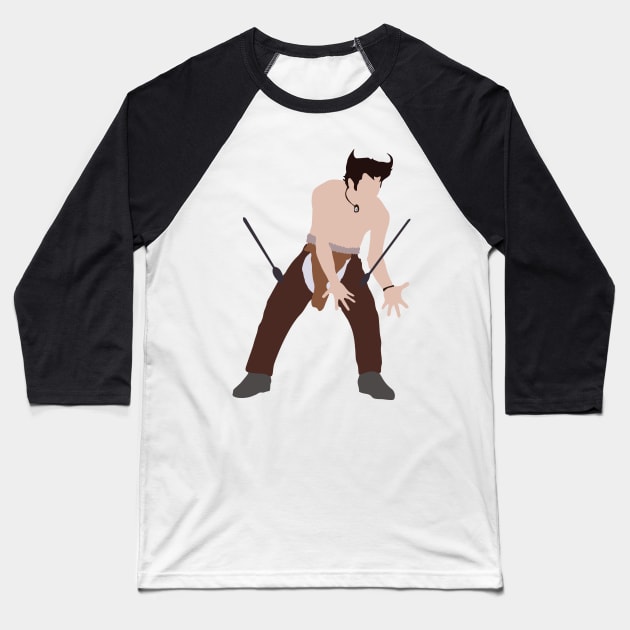 Ace Spear Baseball T-Shirt by FutureSpaceDesigns